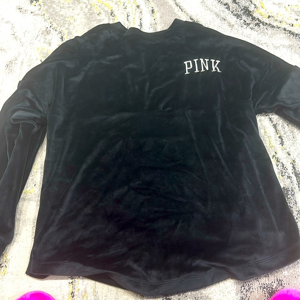 Preowned Valore pink pull over size small